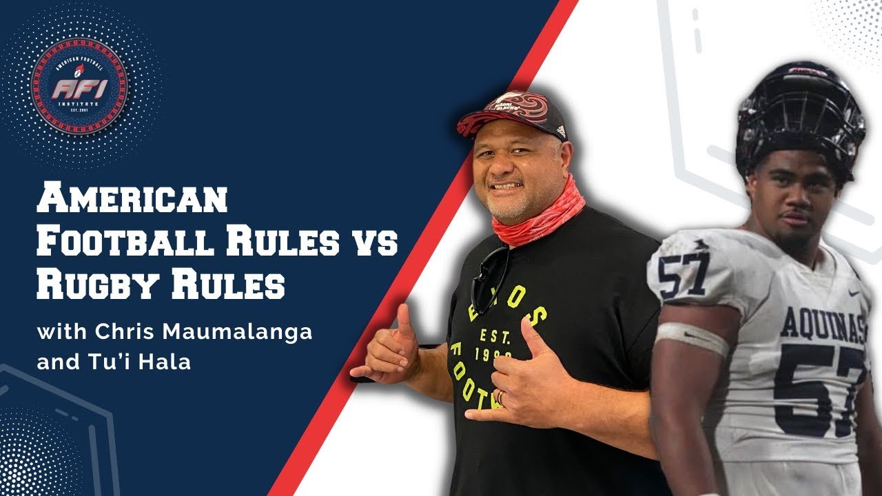 American Football Rules vs Rugby Rules